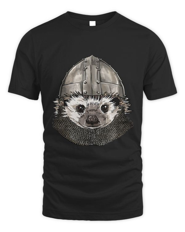Medieval Hedgehog Knight Warrior Hedgehog Forest Lover 27