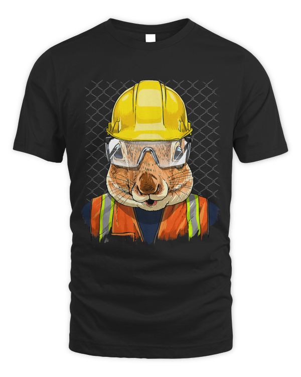 Squirrel Construction Worker Wildlife Squirrel Rodent Animal 229
