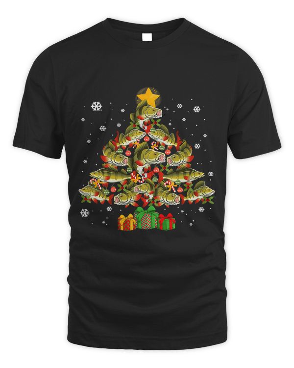 Merry Fishmas Christmas Tree This is My Christmas Pajama252