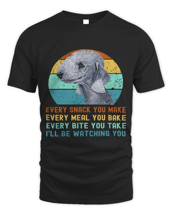 Funny Bedlington Terrier Dog Every Snack you Make164
