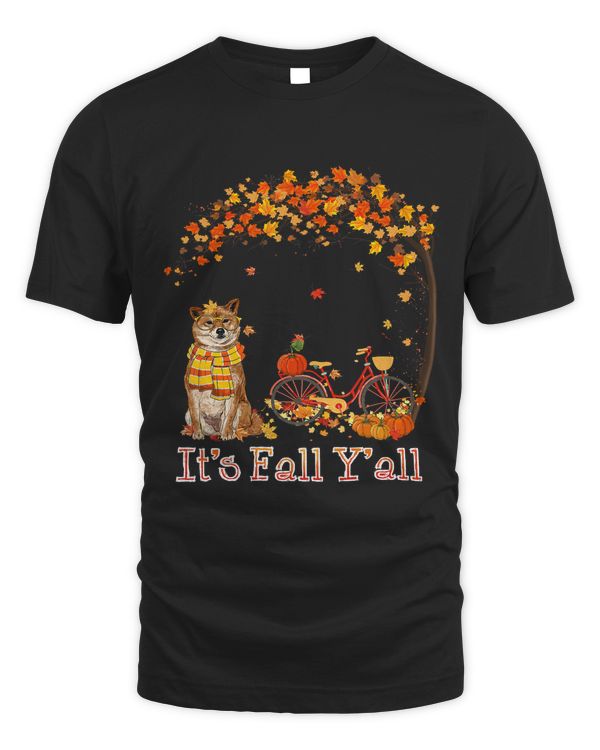 Shiba Inu Dog Autumn Fall Pumpkin Truck Mappe Thanksgiving356