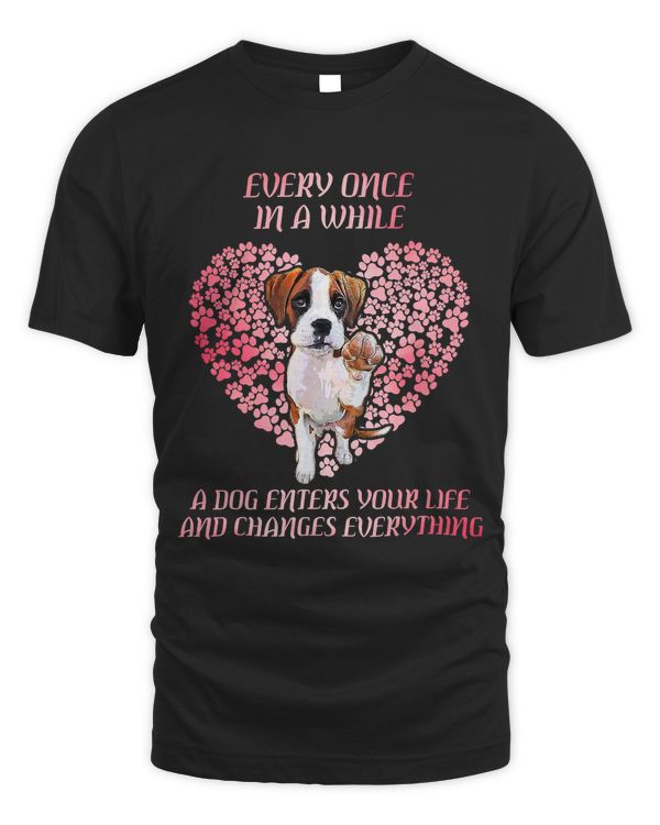 Boxer Dog Enter Your Life And Changes Everything Valentine Dog L