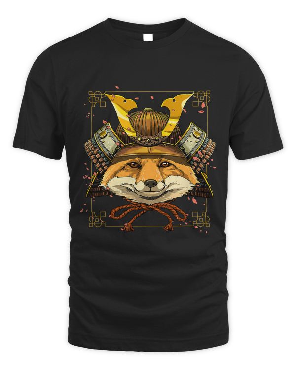 Samurai Fox Warrior Samurai Fox Lovers For WomenMen 204
