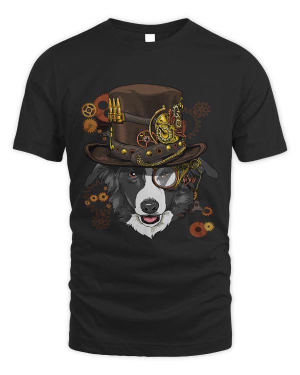 Steampunk Border Collie Dog Steampunk Lovers 62