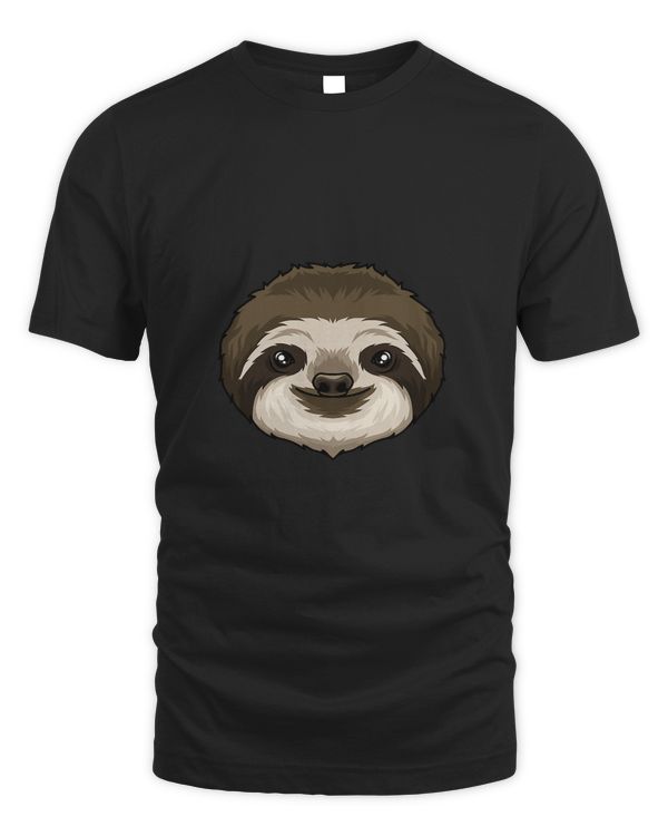 Sloth Animal HeadCute Sloth Lover Women Men 341