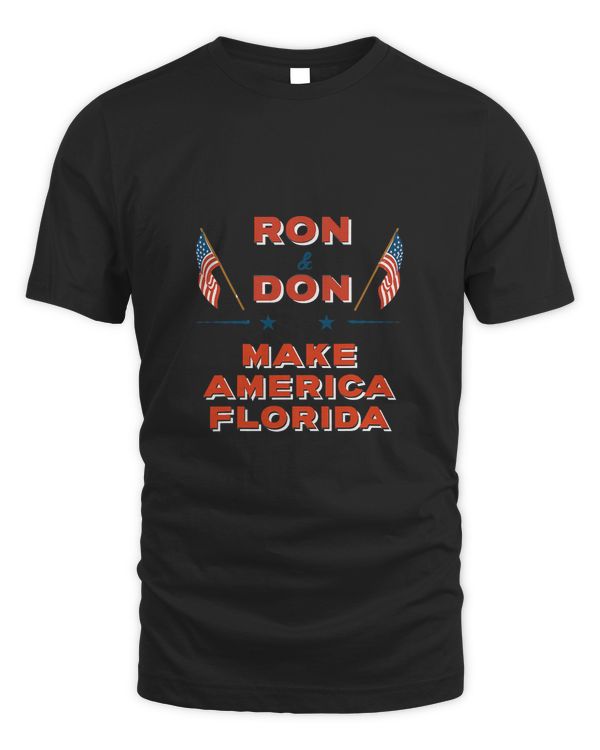 Ron Don 2024 President Elections USA Flag Patriotic Vintage
