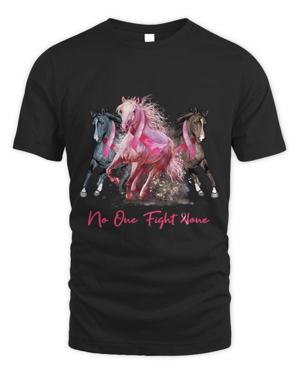 Horse With Breast Cancer Awareness Womens Breast Cancer 166