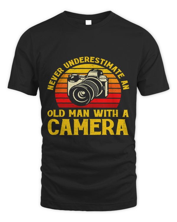 Never Underestimate An Old Man With A Camera Photographer 453