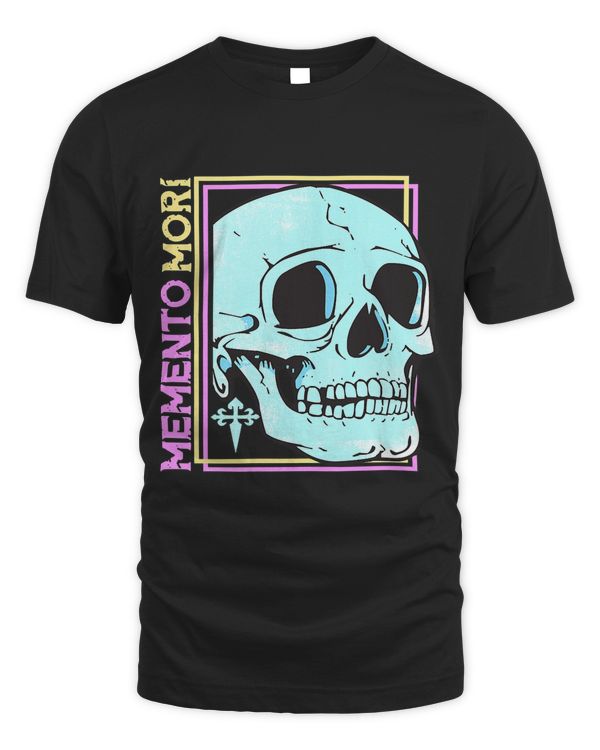 Memento Mori Pastel Goth Skull Gothic Quote 529