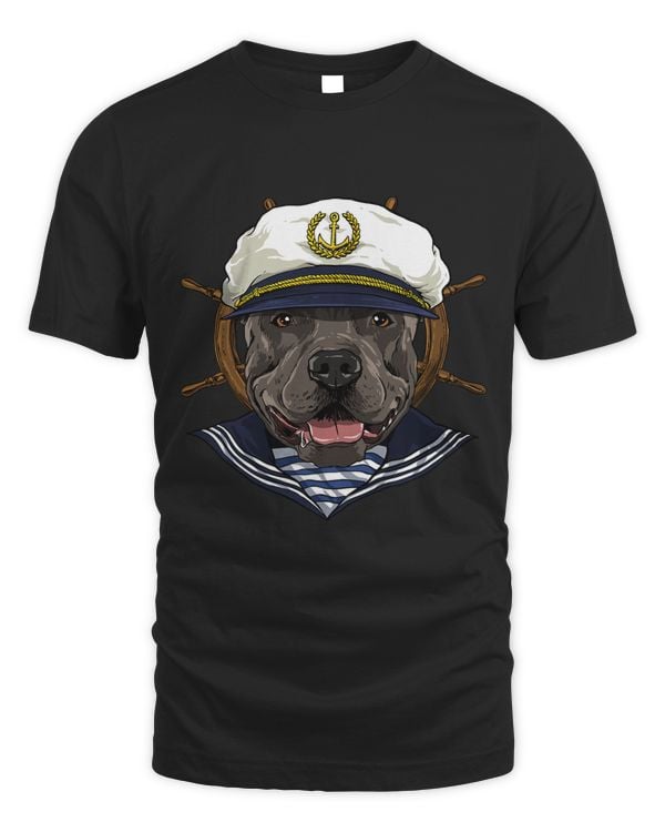 Pit Bull Sailor Boat Captain Pit Bull Dog 169