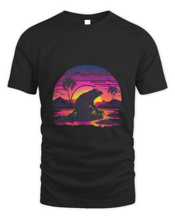 Retro Aesthetic Frog 30
