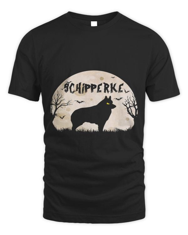 Scary Schipperke Halloween T 213