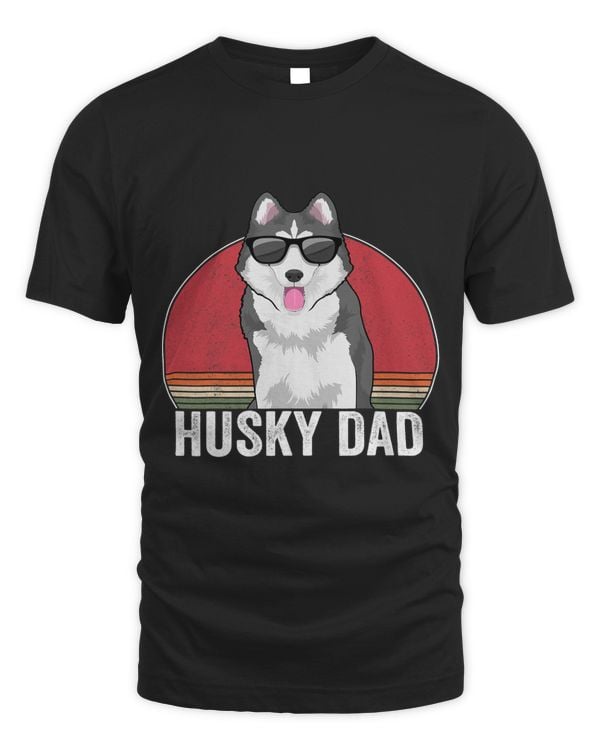 Siberian Husky Dad Dog Apparel Husky Owner for Men