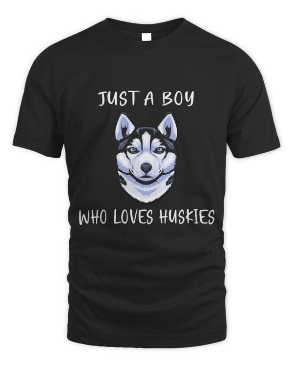 Siberian Husky Puppy Just a Boy Who Loves Husky