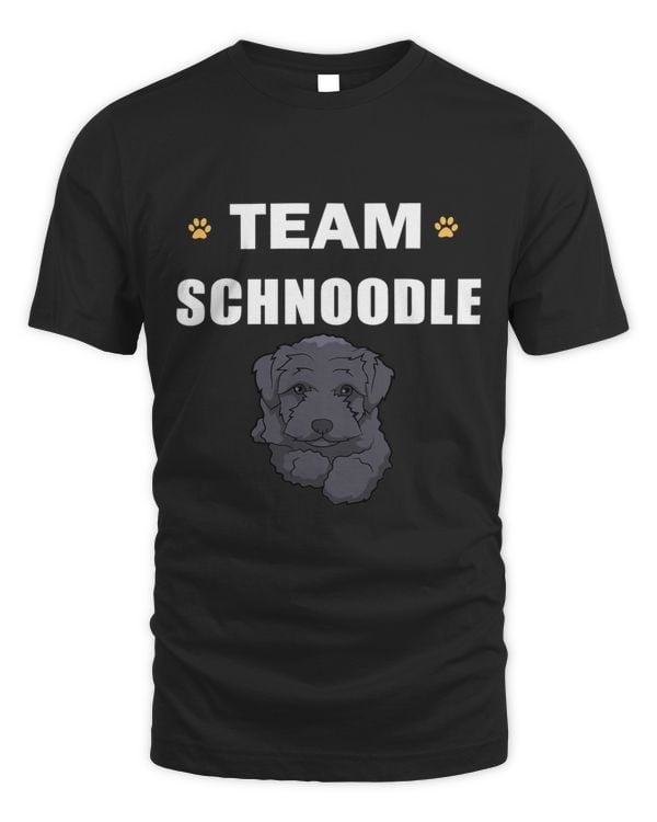 Team Schnoodle Cute Dog Lover Pawprint 350