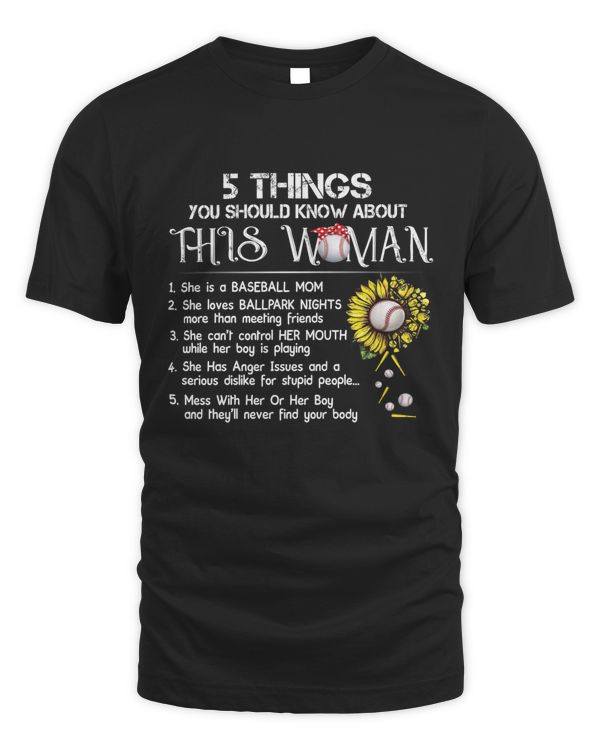 Baseball Coach Things About This Woman Baseball Mom Baseball