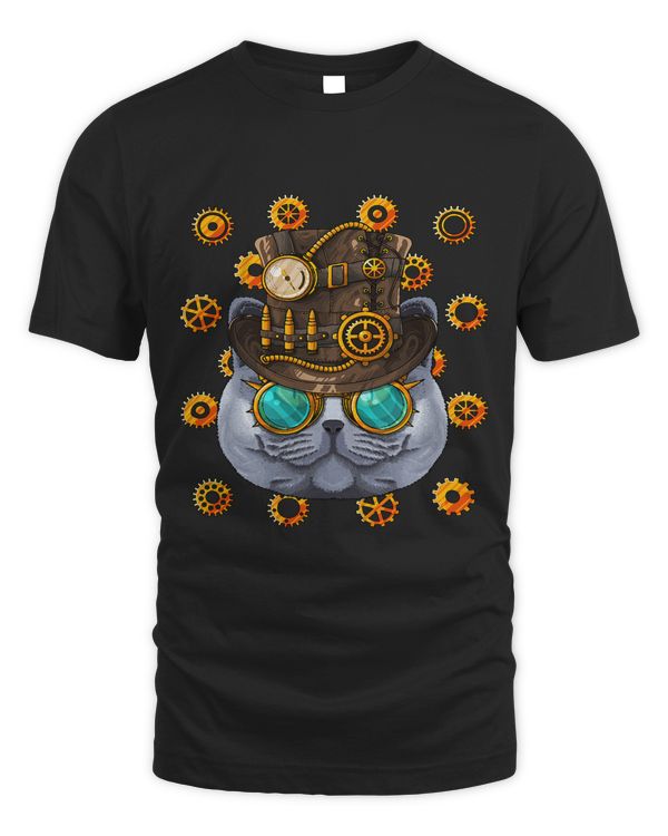 Steampunk British Shorthair Medieval Victorian Steam Powered