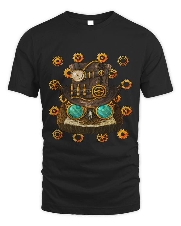 Steampunk Owl Medieval Victorian Steam Powered Night Bird