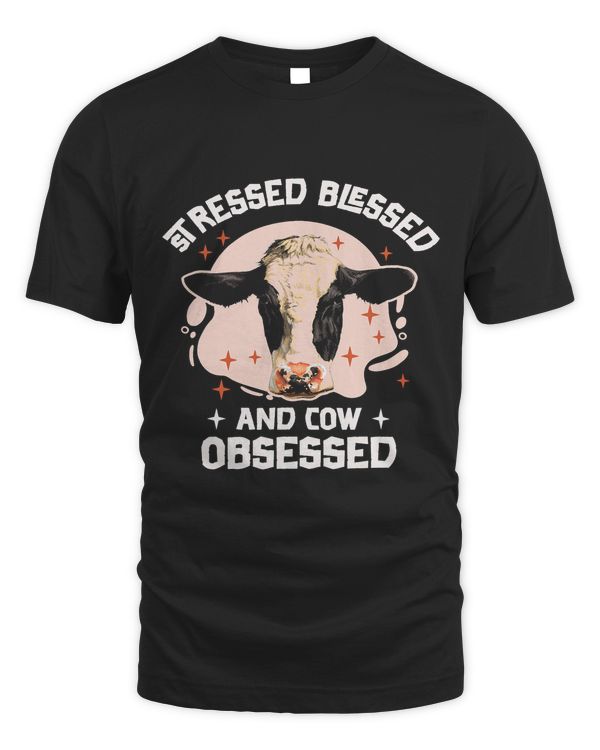 Funny Cow Farming Milk Dairy Farmer Agriculture