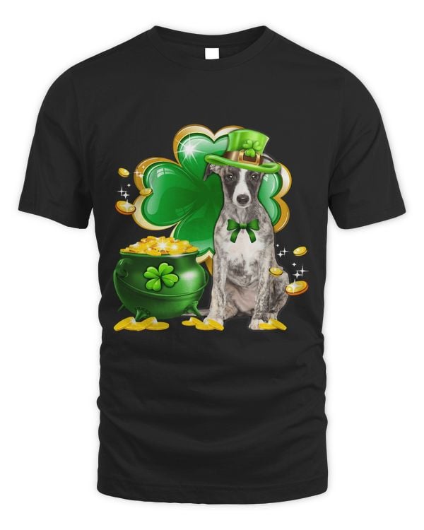 Greyhound Dog Shamrock St Patricks Day Dog Irish Gift 1