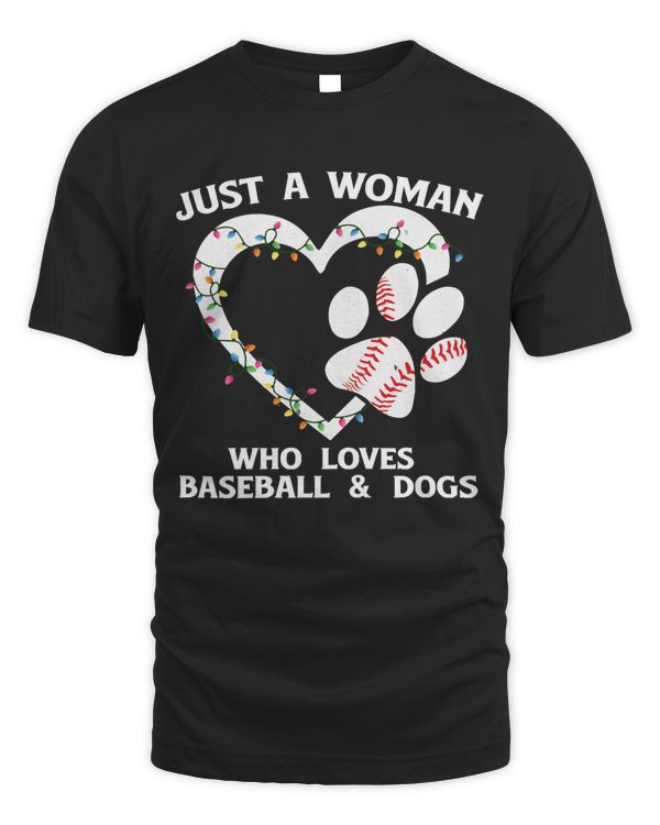 Baseball Coach Just a woman who loves baseball dog TTA 160 Baseball