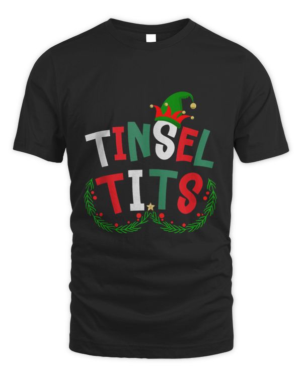 Tinsel Tits Jingle Balls Christmas Couple Matching