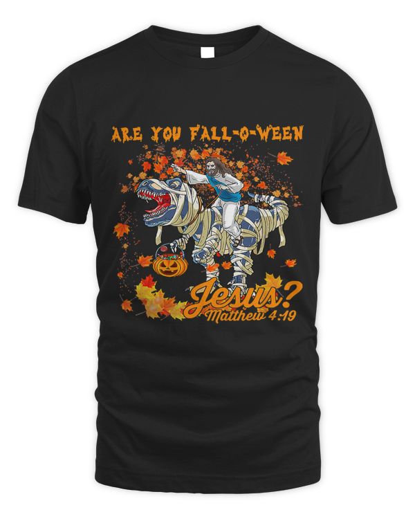 Are You Fall O Ween Jesus Matthew 4 19 Dino 47