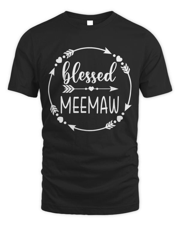 Mother Blessed Meemaw Happy Mothers Day Cute Grandma Birthday Mom