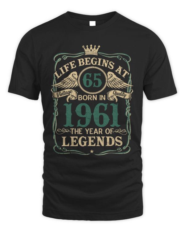Life Begins at 65 Born in 1961 The year of Legends USA28