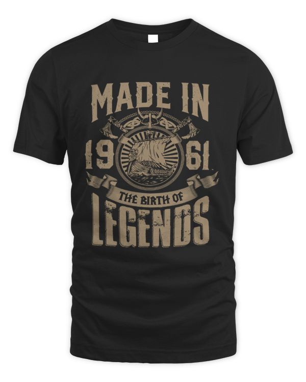 Made in 1961 the Birth of Legends USA47