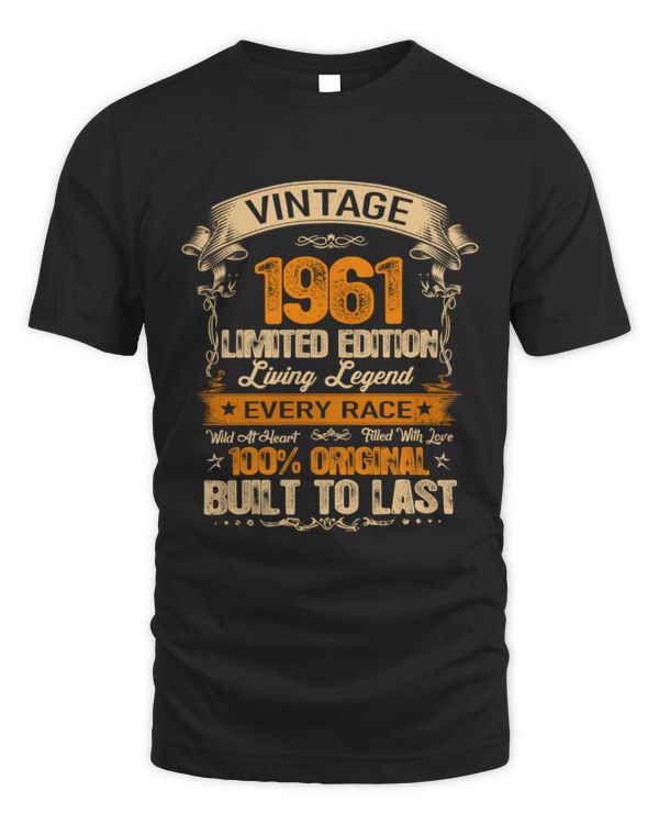 Vintage 1961 Limited Edition Living Legend Every Race USA41