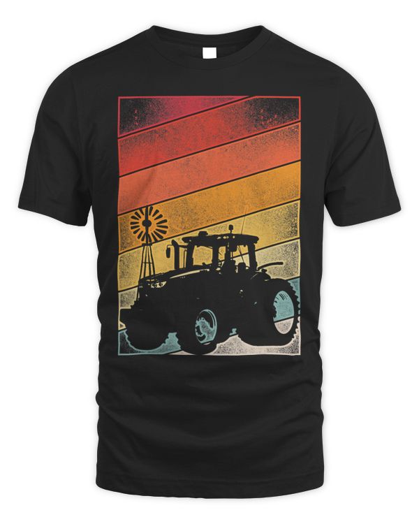 Farming Farmer Retro Tractor Vintage 1