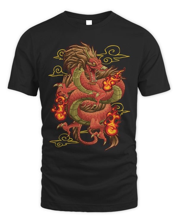 Traditional Dragon Chinese Symbol Power Strength East Asia