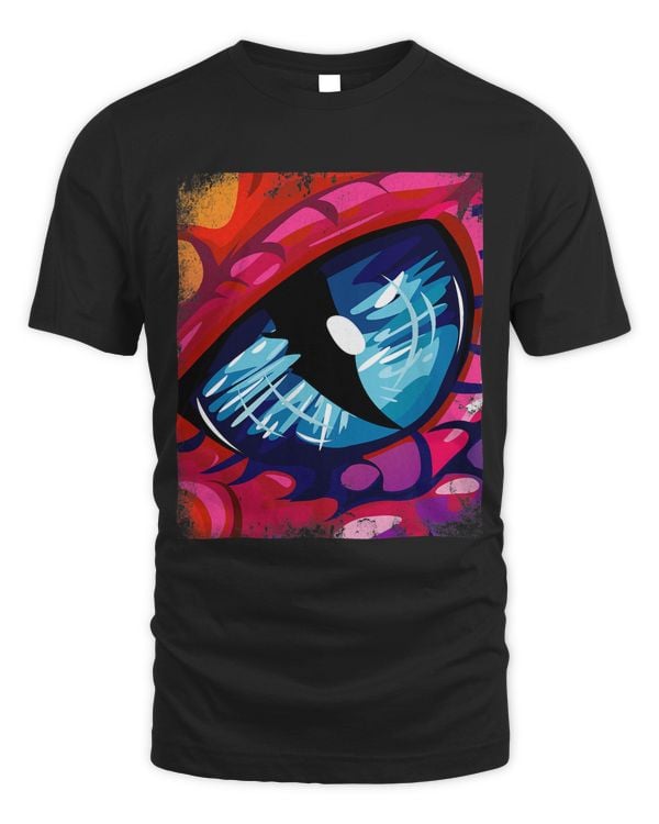 Retro Dragon Shirt Vintage Lizard Reptile Eye Of Dragon