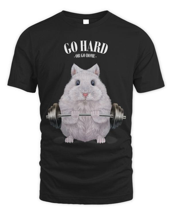 White Dwarf Hamster Muscle Training Weightlifting Fitness