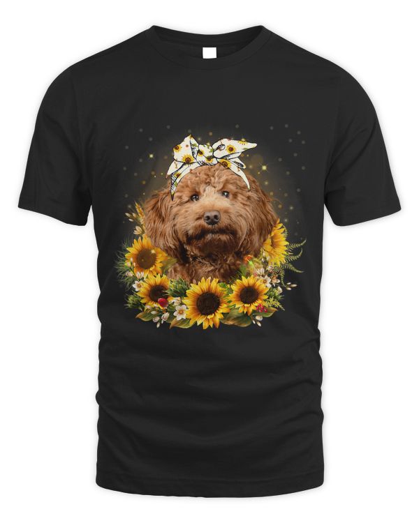 Sunflower Cockerpoo Dog Mothers Day For Women