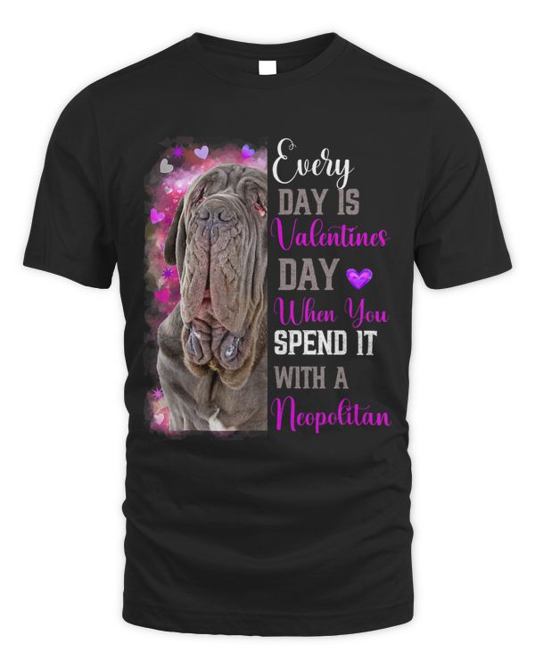 Womens Neopolitan Mom Funny Valentines Day Dog Lovers Walker Sitter
