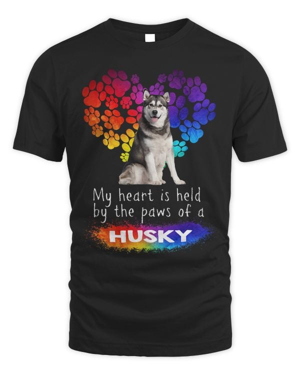 My Heart Is Held By The Paws Of A Siberian Husky