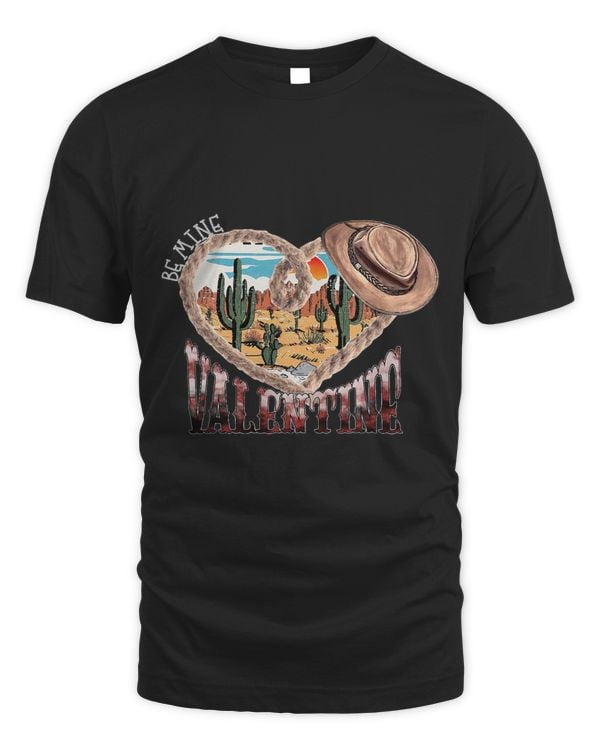 Be Mine Valentine Vintage Cowboy Western Valentines Day