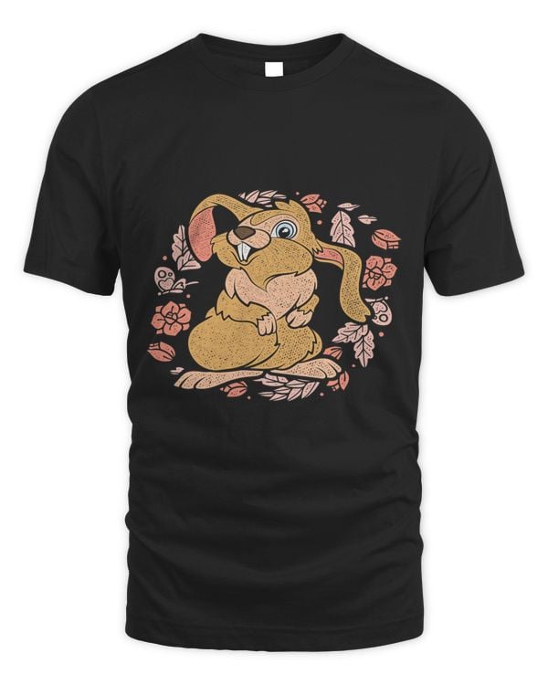 Bunny Owner Floral Pet Animal Lover Cute Rabbit