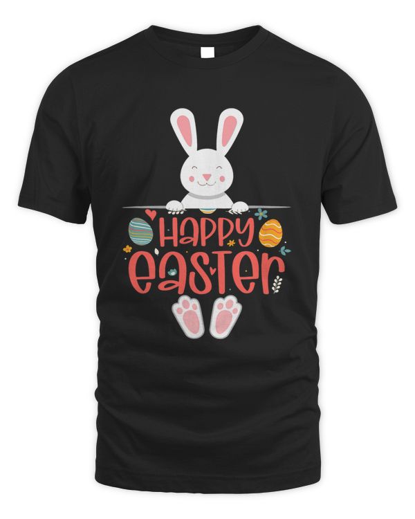 Happy Easter Bunny Easter Day Eggs Funny Rabbit Bunny Face