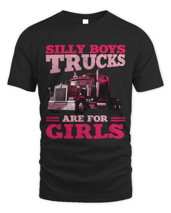Trucker Gifts Tractor Trailer 18 Wheeler Trucks For Girls
