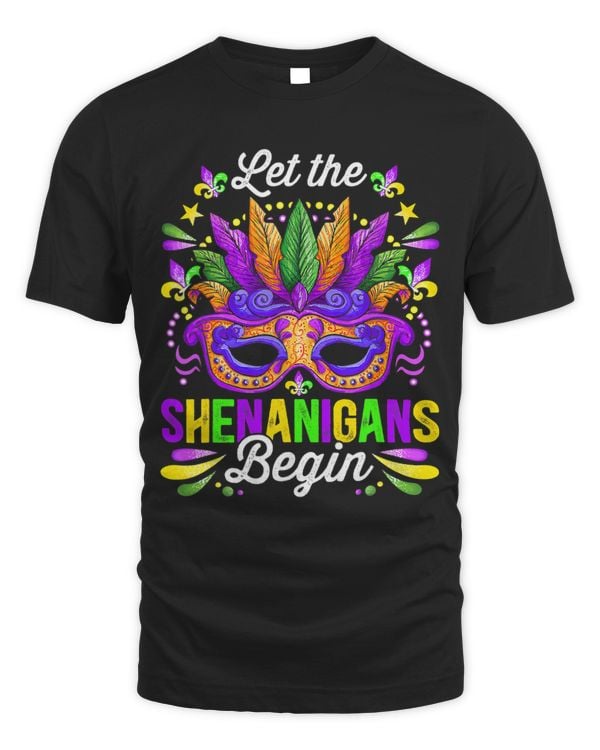 Mardi Gras Costume Let The Shenanigans Begin Mask 135