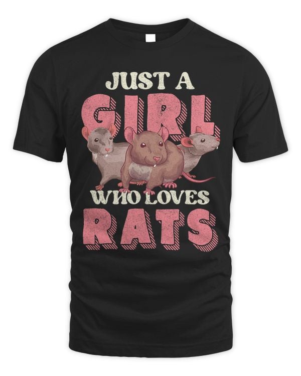 Rodent Pet Owner Just A Girl Who Loves Rats Animal Rat 132