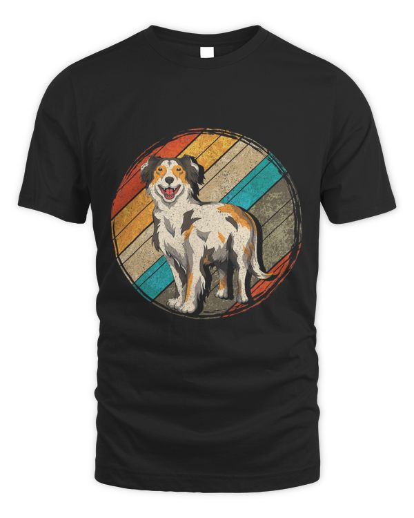 Retro Dog Lover Australian Shepherd 210