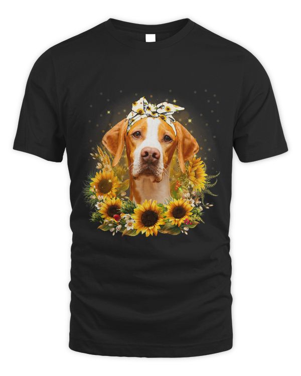 Sunflower English Pointer Dog Mothers Day For Women