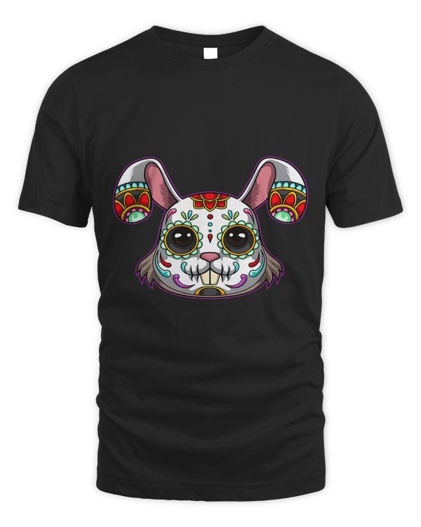 Rabbit Sugar Skulls Funny Day Of The Dead Easter