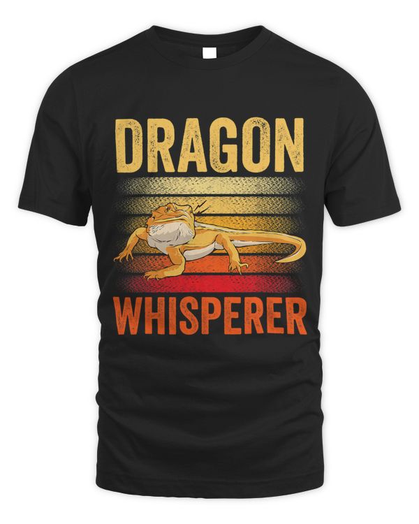 Vintage Funny Bearded Dragon Reptile Lizard Dinosaur Fan