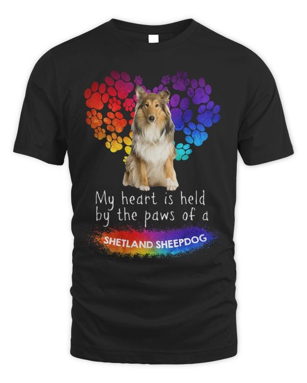 My Heart Is Held By The Paws Of A Shetland Sheepdog Sheltie