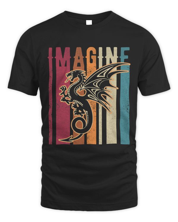 Imagine Dragon Vintage Cool Art T-Shirt Copy Copy
